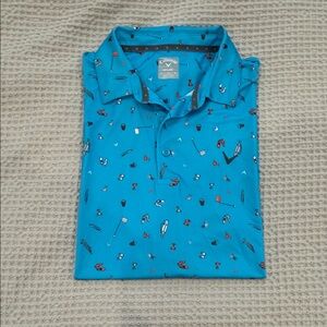Callaway Men’s Golf-Print Polo